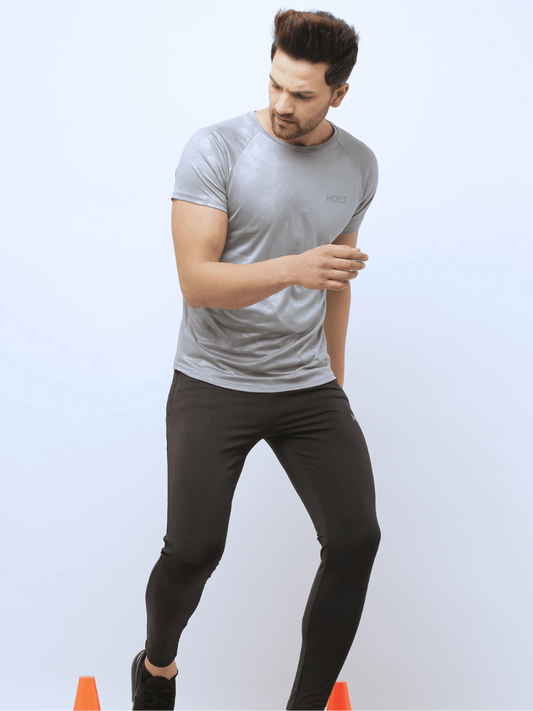 Men's Training T-shirt - Emboss Grey