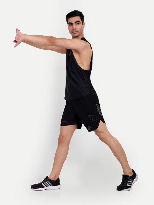 Men’s Training and Running Shorts- Black color