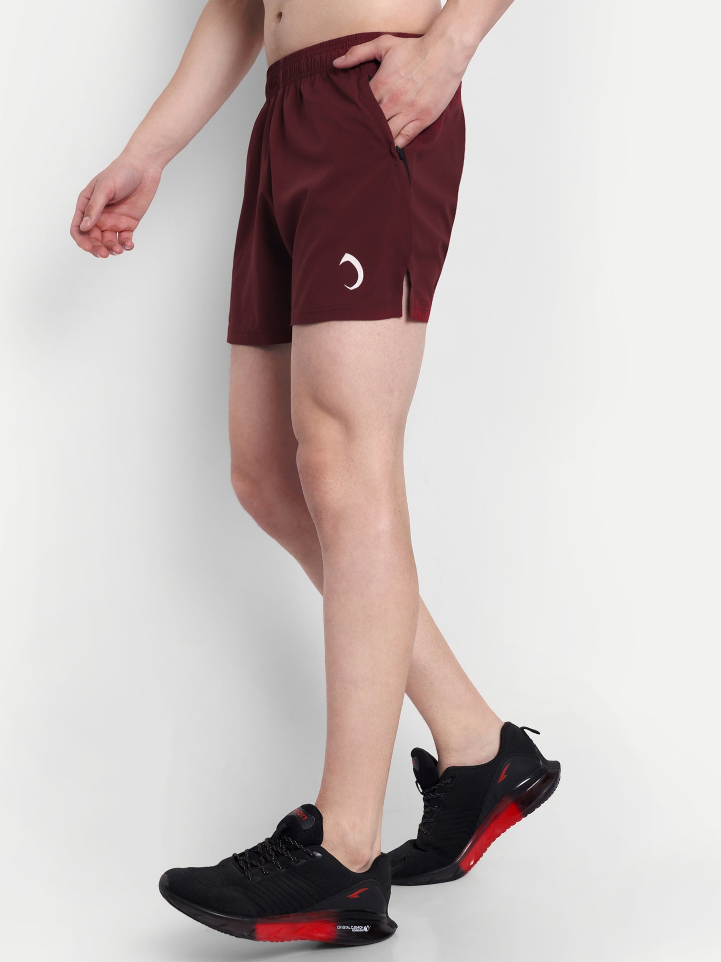 Power 5" Shorts - Maroon