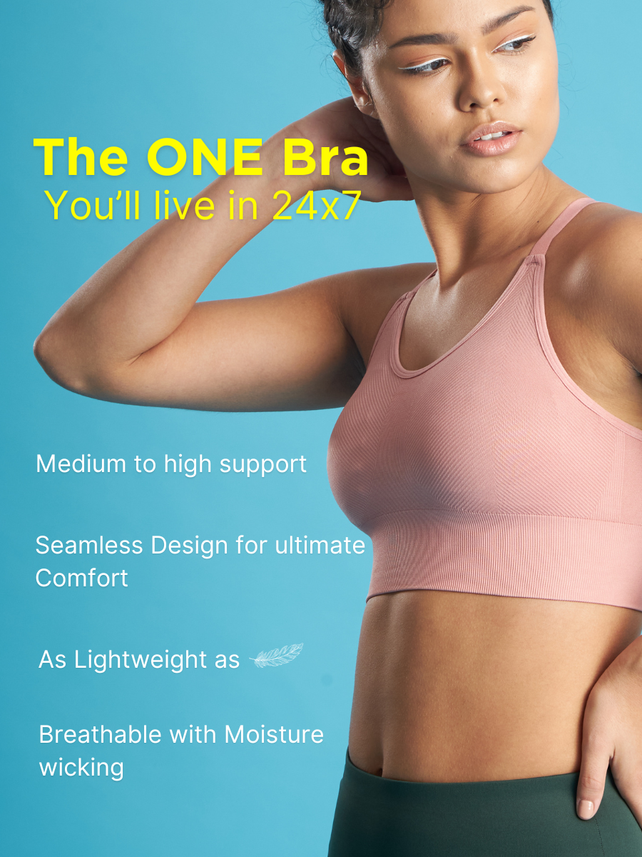 Stay Comfortable and Supported with our Mid-Impact Sports Bra
