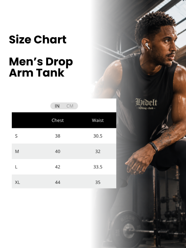 Drop arm Tank Black