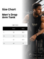 Drop arm Tank Black