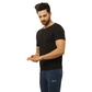 Men's Athletic Fit Gym wear T-Shirt - Color Black