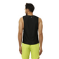 Men's gym Wear Drop Arm Tank - Black color